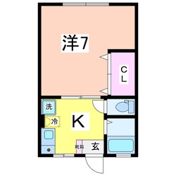 ＳＡＪＡ関屋昭和町の物件間取画像